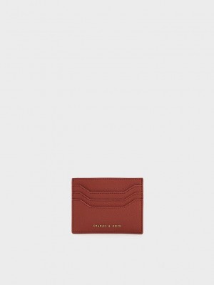 Charles & Keith Multi-Slot Card Holder Beige | 2145386-YG