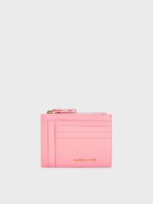 Charles & Keith Multi-Slot Card Holder Rosas | 3405179-KP